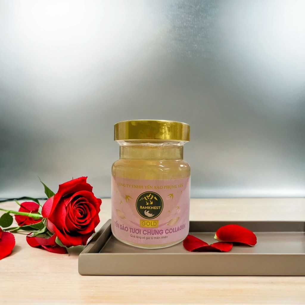 Yến sào tươi chưng collagen gold