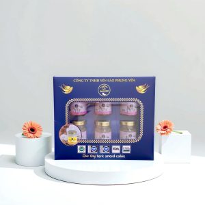 combo 6 hũ yến sào chưng cho trẻ em kids silver