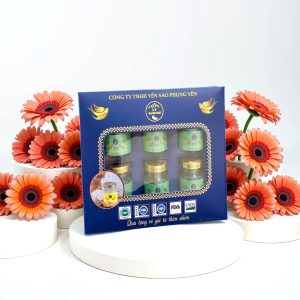 Combo 6 hũ yến sào tươi chưng hạt chia Silver