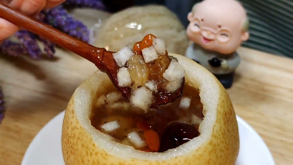 Cách Chưng Yến Với Đường Phèn Và Trái Lê