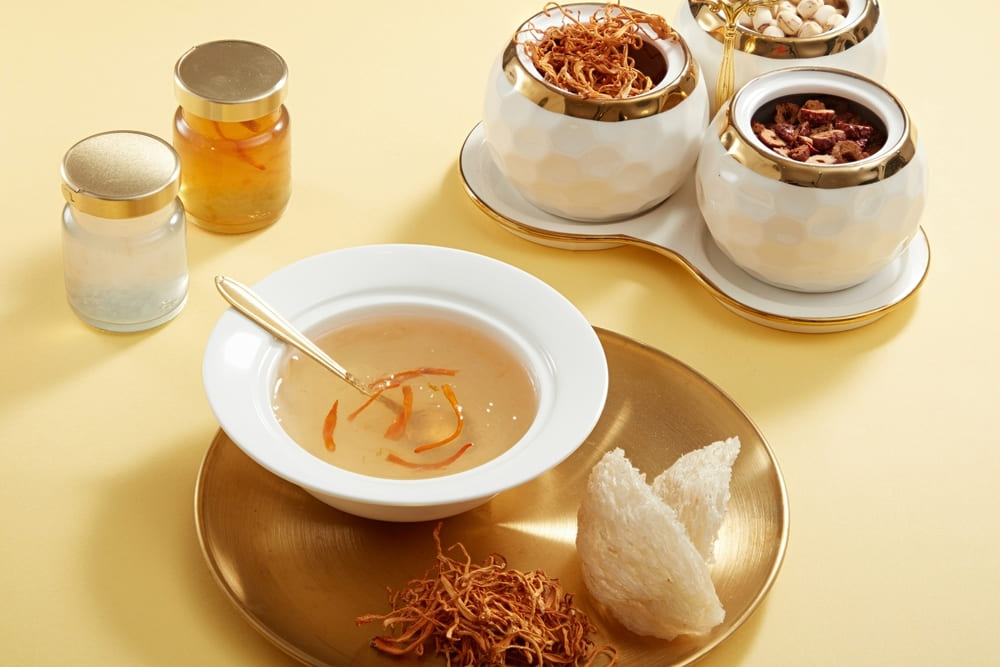 6. Cách Làm Yến Chưng Đông Trùng Hạ Thảo 